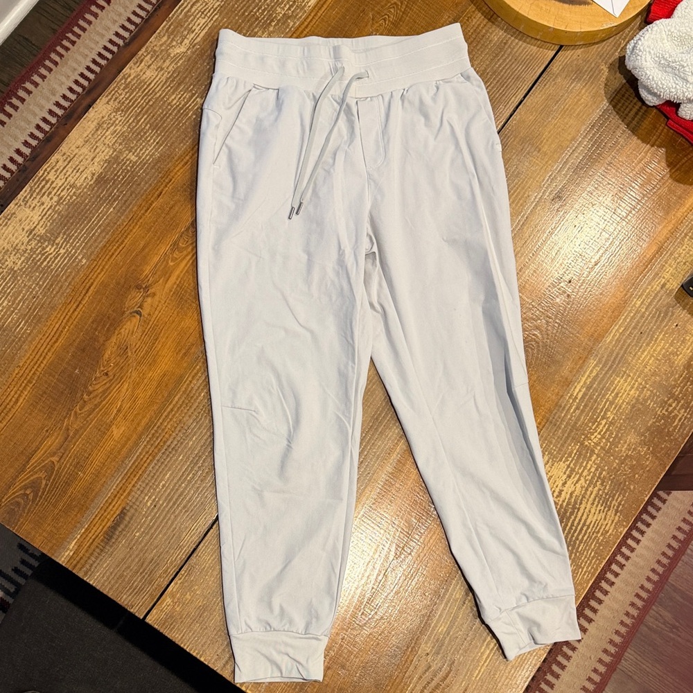 CRZ YOGA Heather Gray Activewear Pants